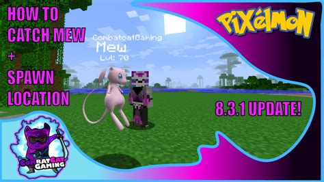 pixelmon spawn locations|where to find mew pixelmon.